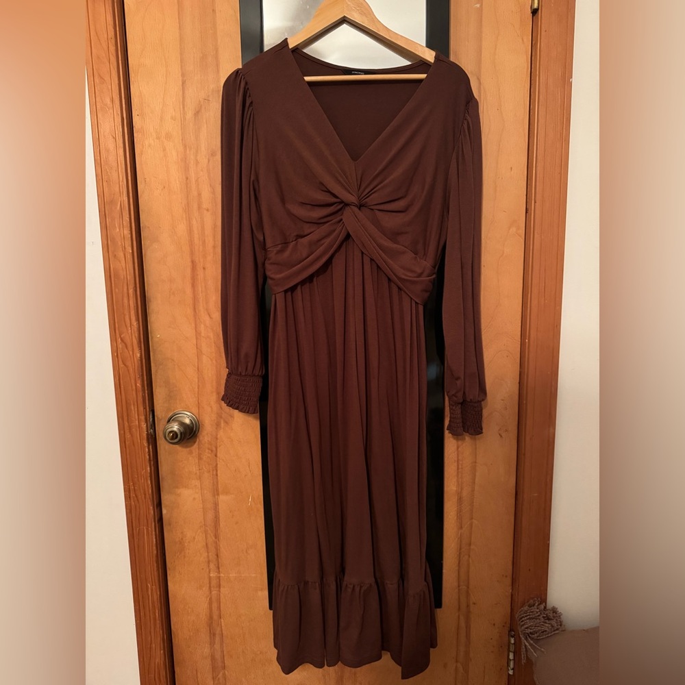 Burgundy Dress